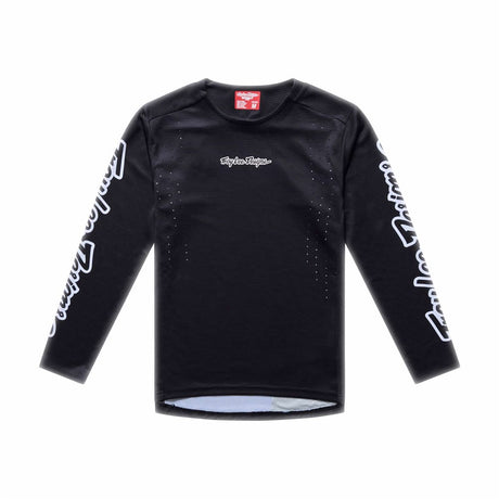 Troy Lee Designs 26.1 Youth Sprint Pro Jersey Mono Black Y-Xlg
