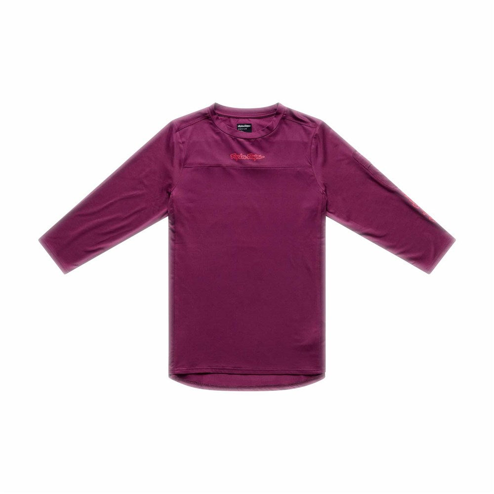 Troy Lee Designs 26.1 Ruckus Ride 3/4 Tee Mono Sangria Lge