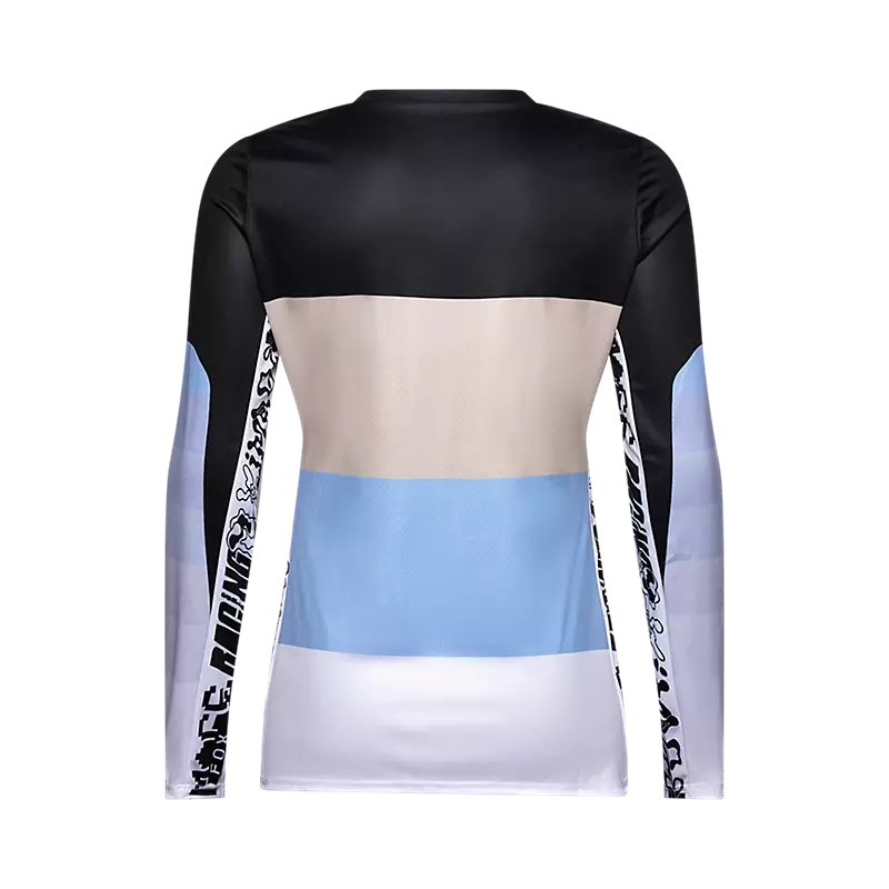 FOX RACING 2025 Womens Ranger Long Sleeve Grid MTB Jersey