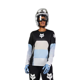 FOX RACING 2025 Womens Ranger Long Sleeve Grid MTB Jersey