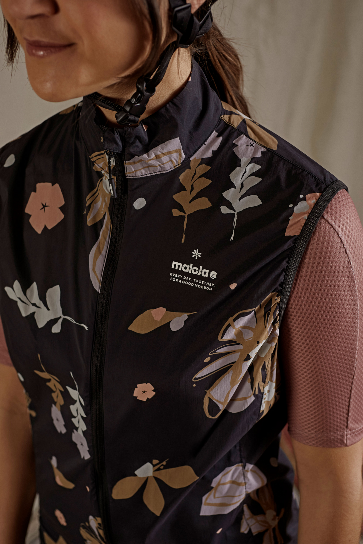 Maloja SEISM. Women's Printed Cycle Vest