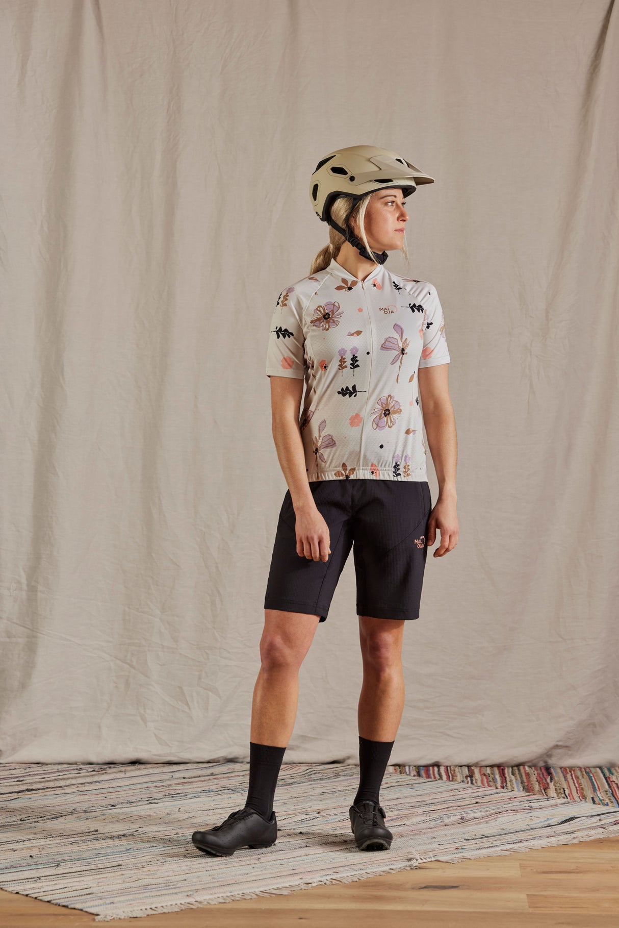 Maloja TENNOM. Women's AOP 1/2 Zip Cycle Jersey