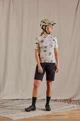 Maloja TENNOM. Women's AOP 1/2 Zip Cycle Jersey