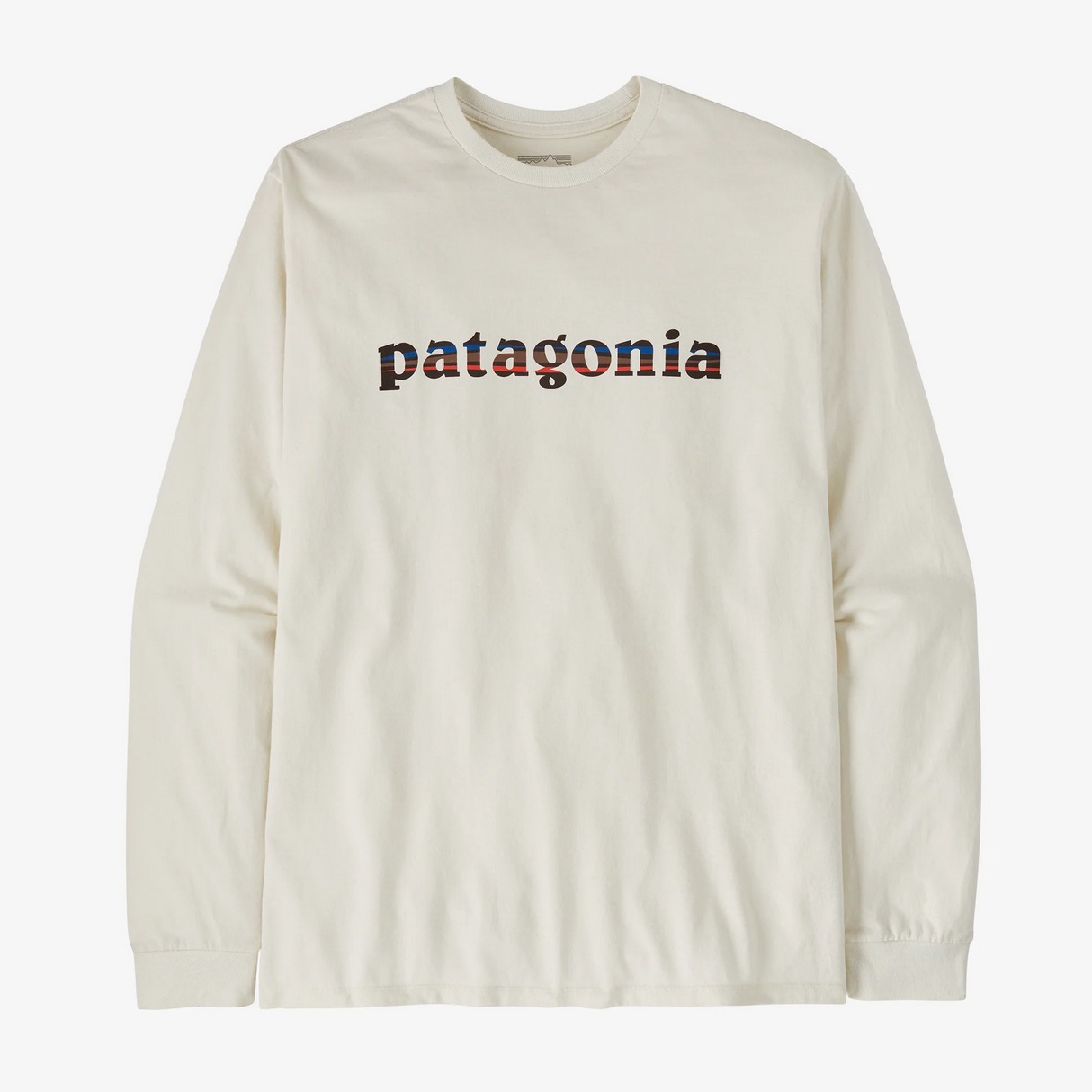 Patagonia Men's Long Sleeved '73 Text Logo RESPONSIBILI-TEE®