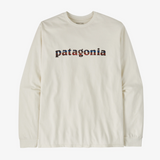 Patagonia Men's Long Sleeved '73 Text Logo RESPONSIBILI-TEE®
