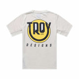 Troy Lee Designs 26.1 Youth Skyline Ride Ss Tee Happy Pumice Y-Xlg