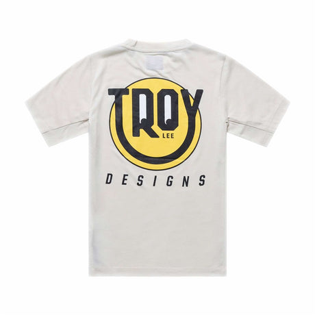 Troy Lee Designs 26.1 Youth Skyline Ride Ss Tee Happy Pumice Y-Xlg