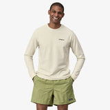 Patagonia Mens Long Sleeve Line Logo Ridge RESPONSIBILI-TEE