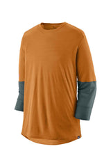 Patagonia Mens Merino 3/4 Sleeve Bike Jersey