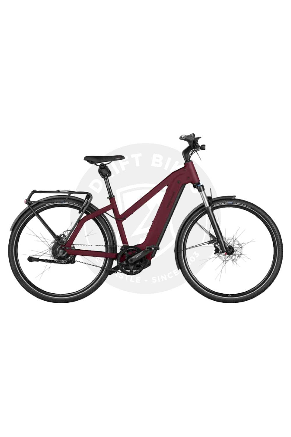 Riese & Muller Charger4 Mixte GT Vario 750 EBike - Dark Red Matt