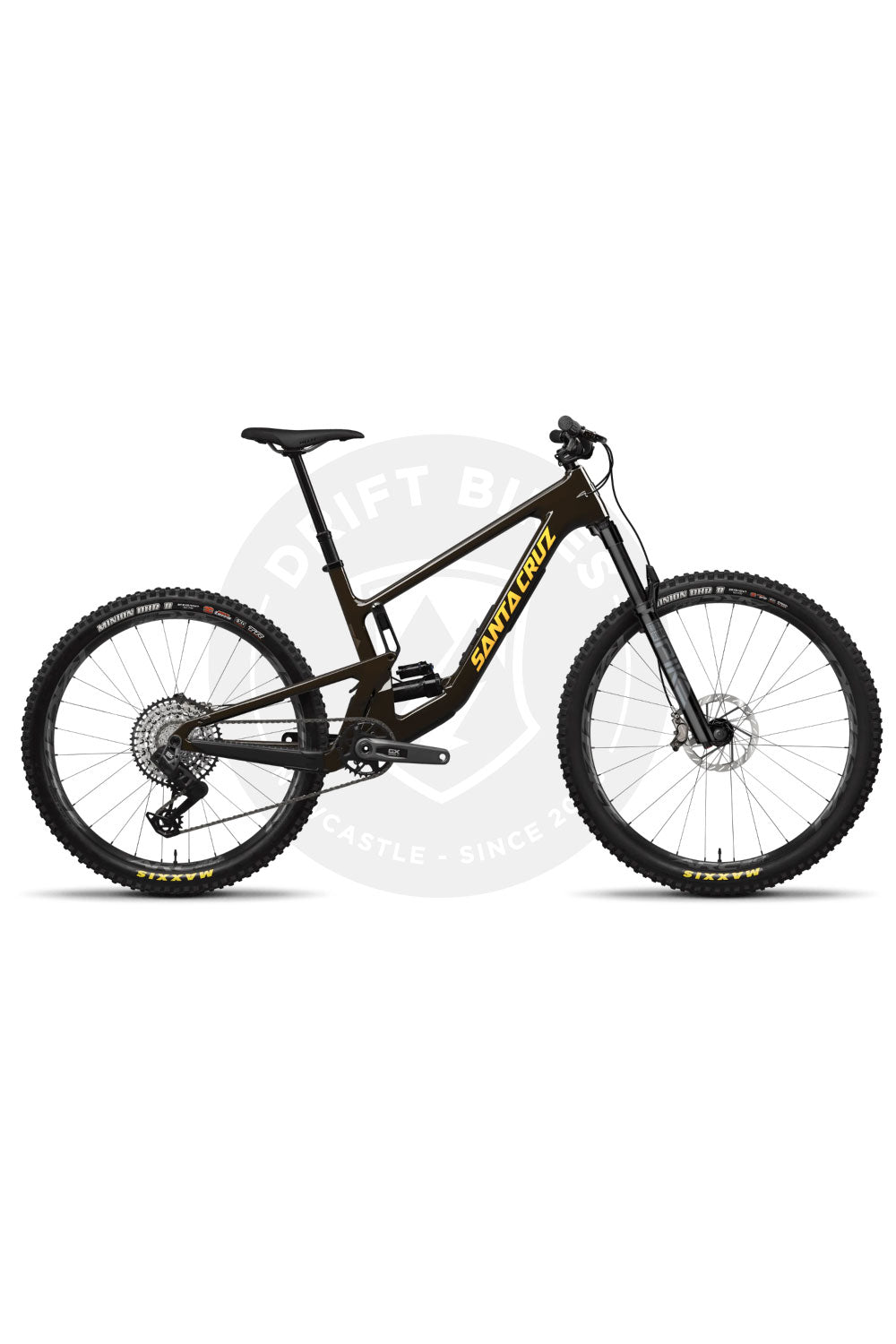 SANTA CRUZ 2024 5010 C GX AXS-KIT RS SDS+ MX GLOSS BLACK X-SMALL