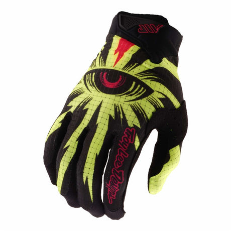 Troy Lee Designs 26.1 Air Gloves Cyclops Black / Flo Yellow 2Xl