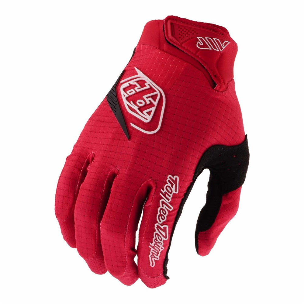 Troy Lee Designs 26.1 Youth Air Gloves Mono Scarlet Glo Y-Xlg