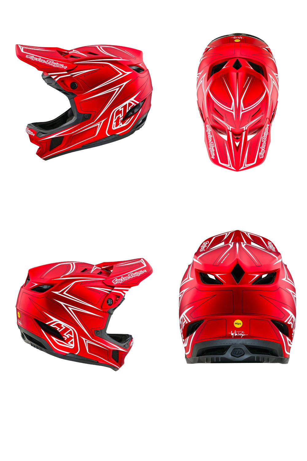 Troy Lee Designs 2024 D4 Composite MIPS MTB Helmet