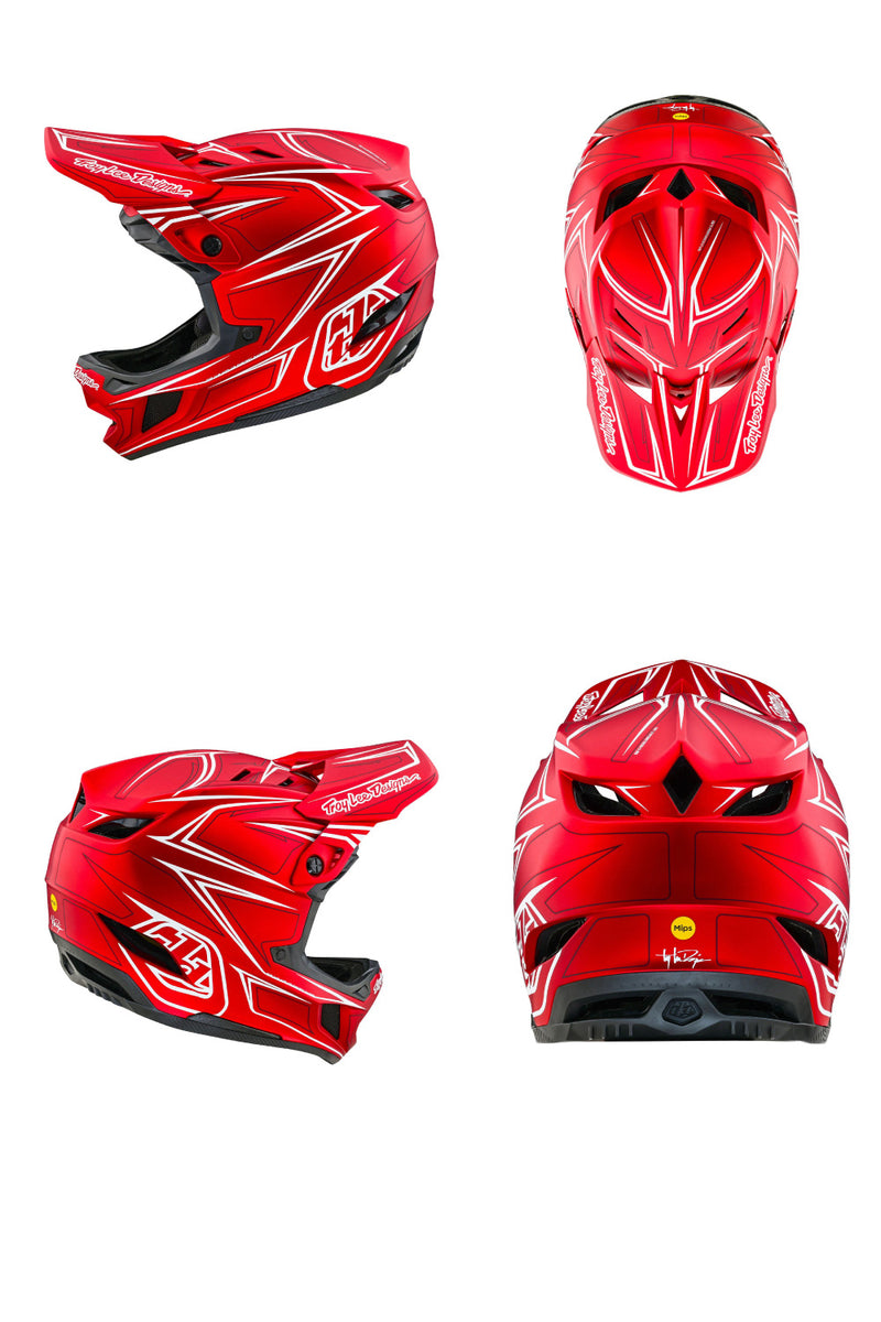 Troy Lee Designs 2024 D4 Composite MIPS MTB Helmet