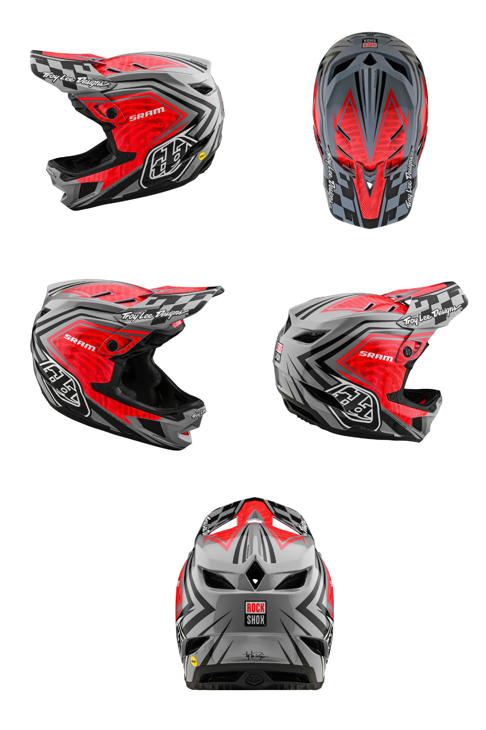 Troy Lee Designs 2024 D4 Carbon MTB Helmet