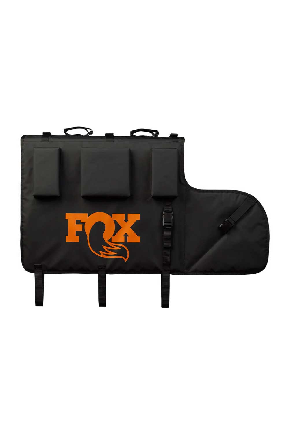 Fox Factory Suspension Overland Split Tailgate Pad Black - 2 Bikes