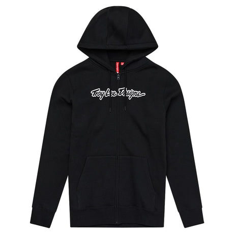 Troy Lee Designs 26.1 Zip Up Hoodie Signature Black 2Xl