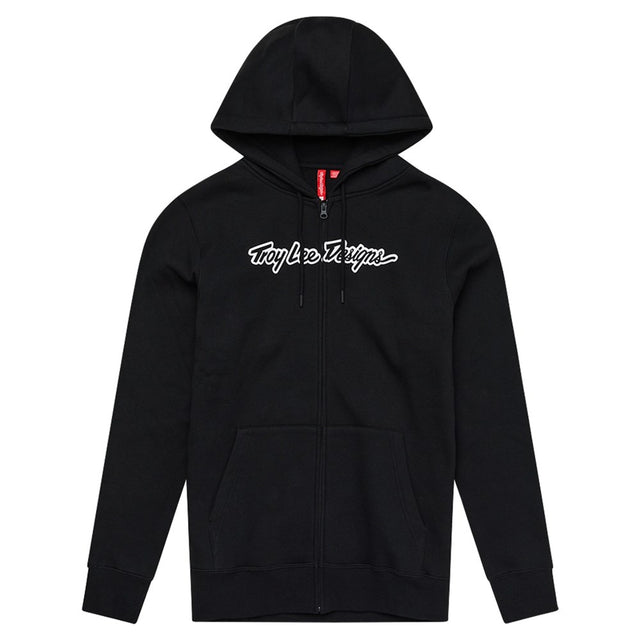 Troy Lee Designs 26.1 Zip Up Hoodie Signature Black 2Xl