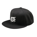 Troy Lee Designs 26.1 Flat Bill Snap Hat Badge Black Osfa