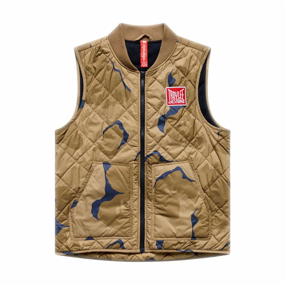 Troy Lee Designs 26.1 Ruckus Ride Vest Flow Camo Sienna Xlg