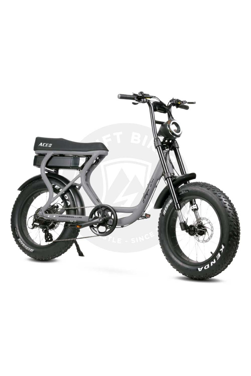 AMPD Bros Ace-S Plus+ Gen 4 Fat Tyre Step Thru Electric Bike
