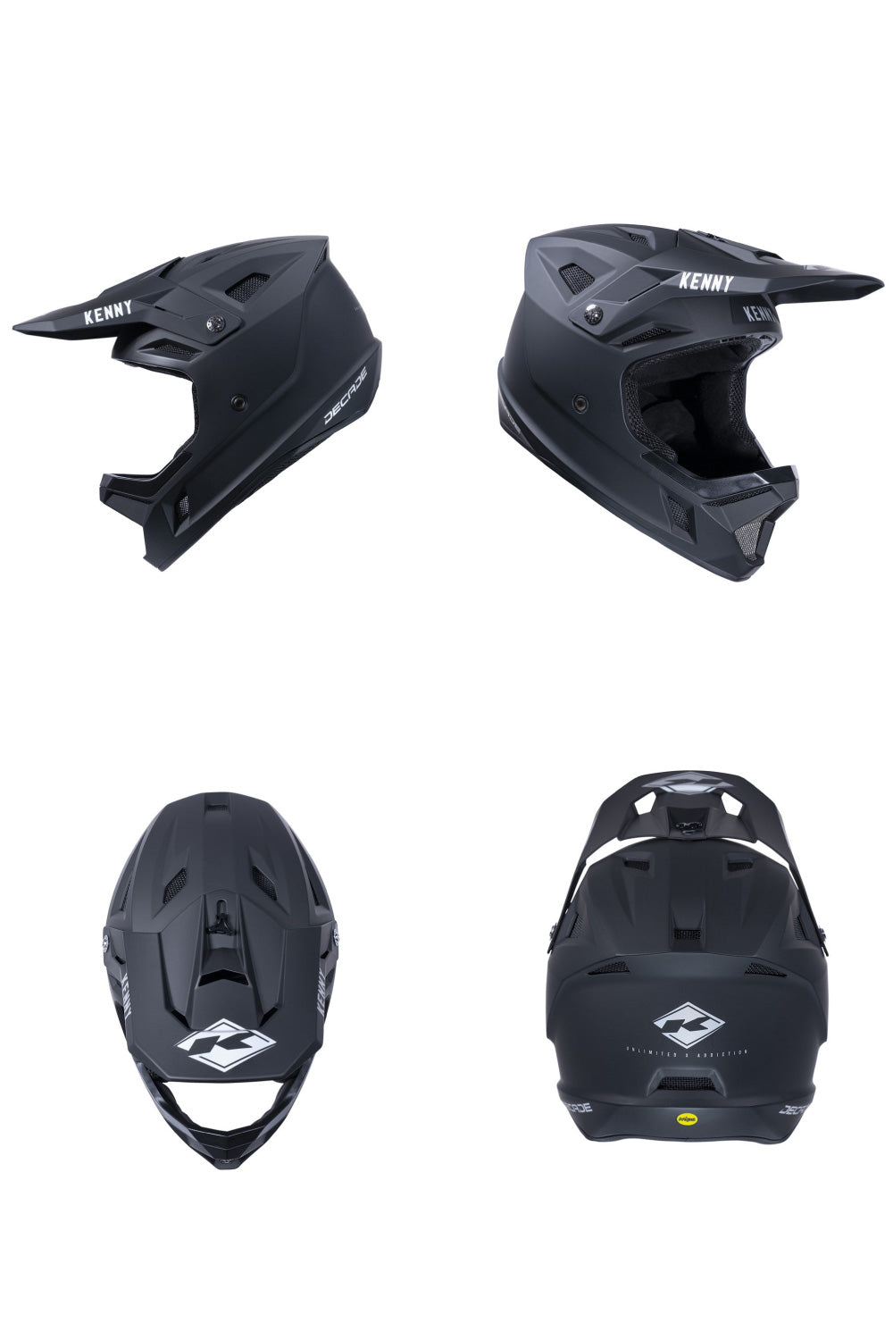 KENNY RACING HELMET - DECADE FULL FACE MIPS