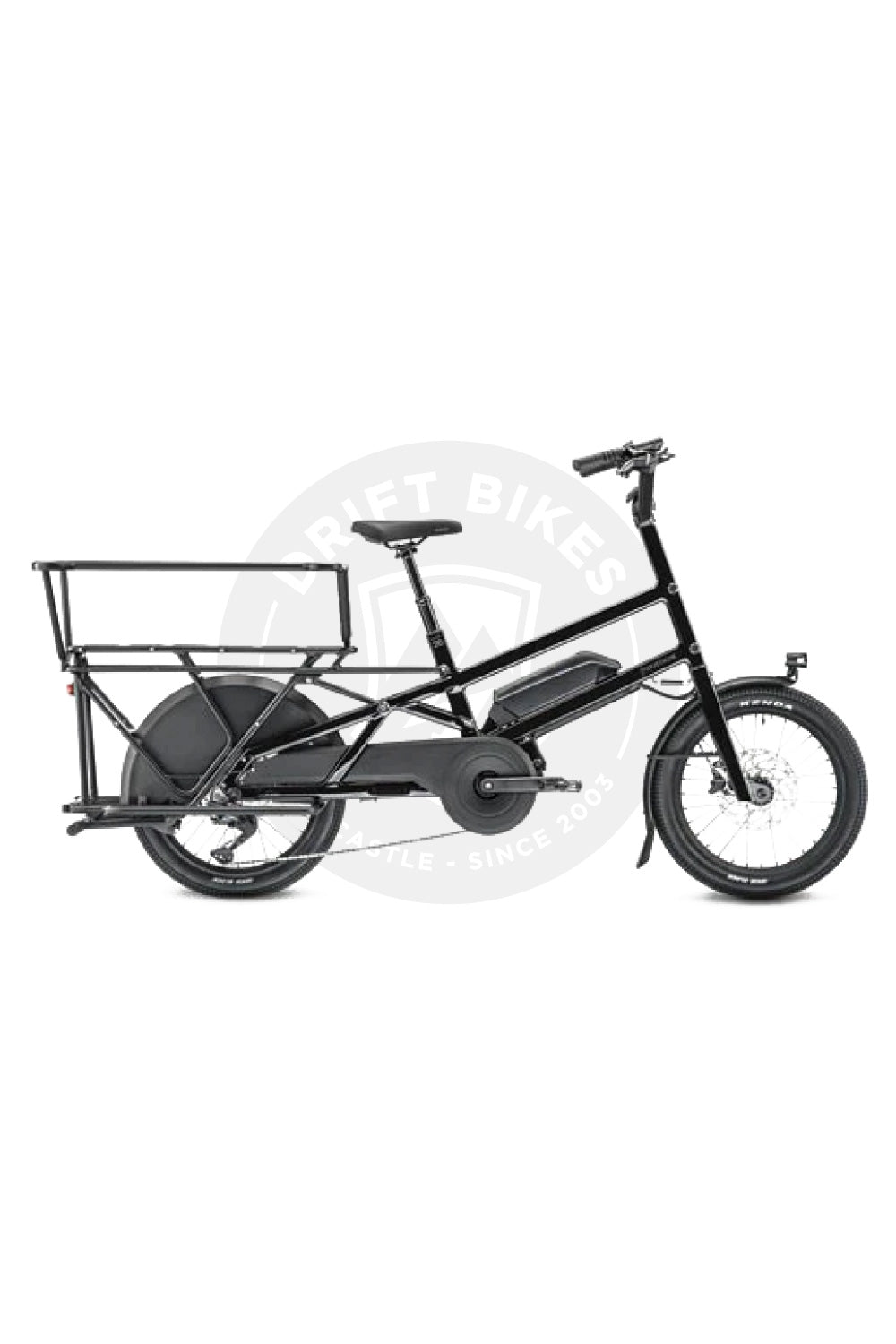 Moustache Lundi 20.3 Cargo Electric Bike w/ Free Safety Bar & Pannier