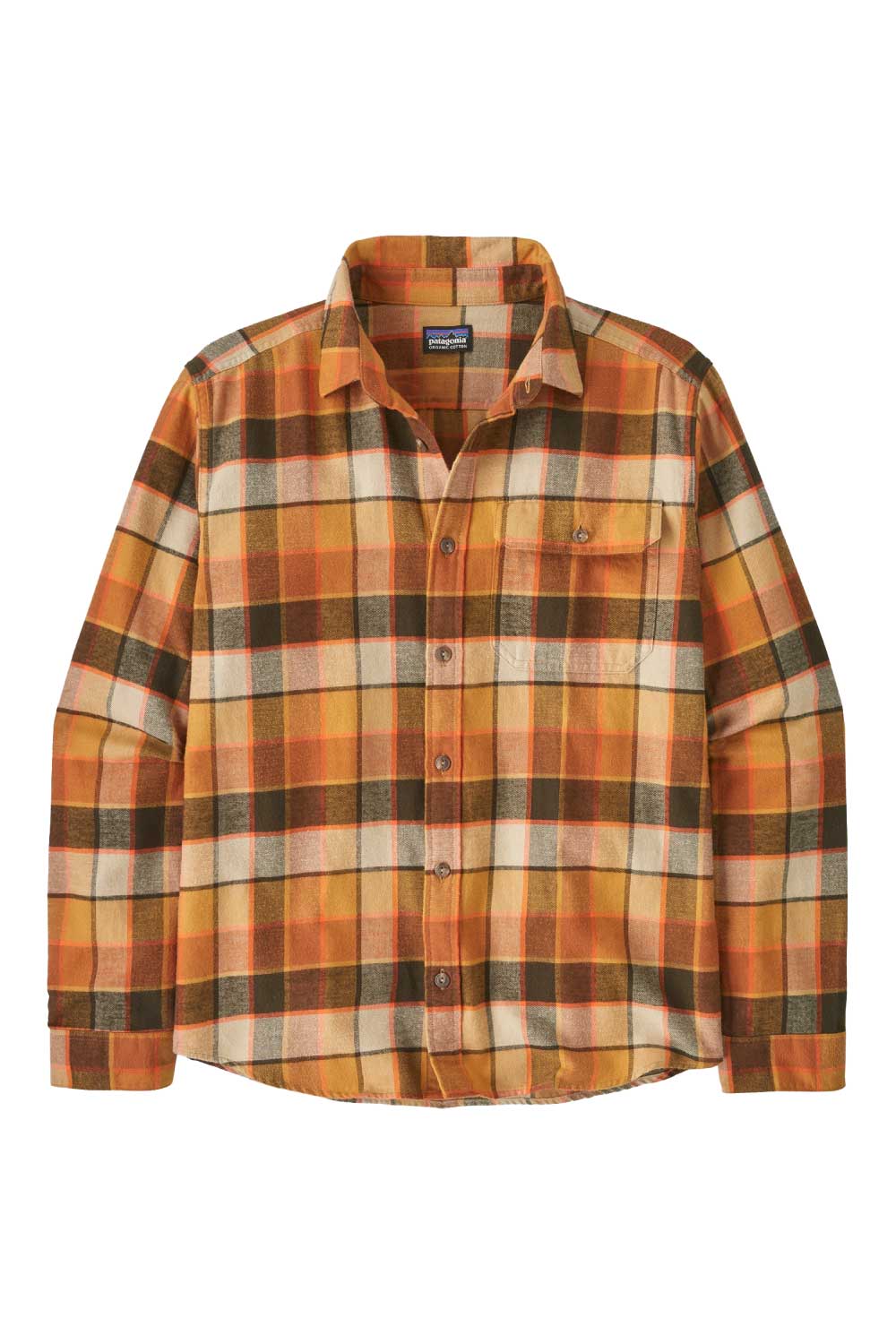 Patagonia Mens Long - Sleeved Lightweight Fjord Flannel Shirt