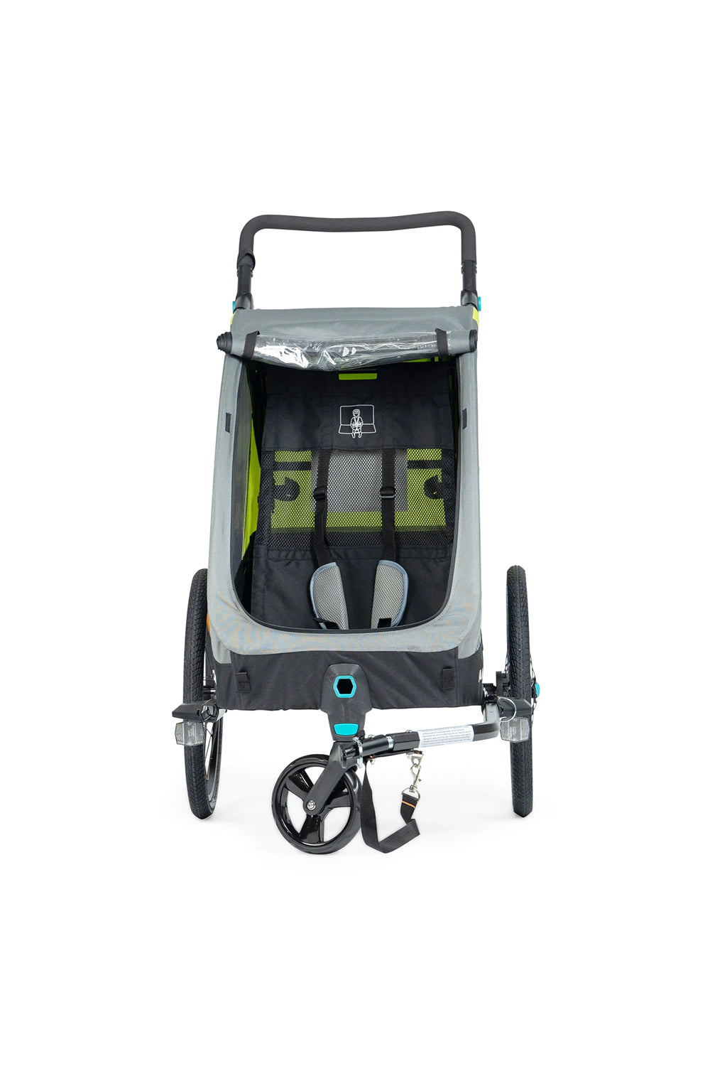 AMPD Bros Deluxe Kids Single Bike Trailer