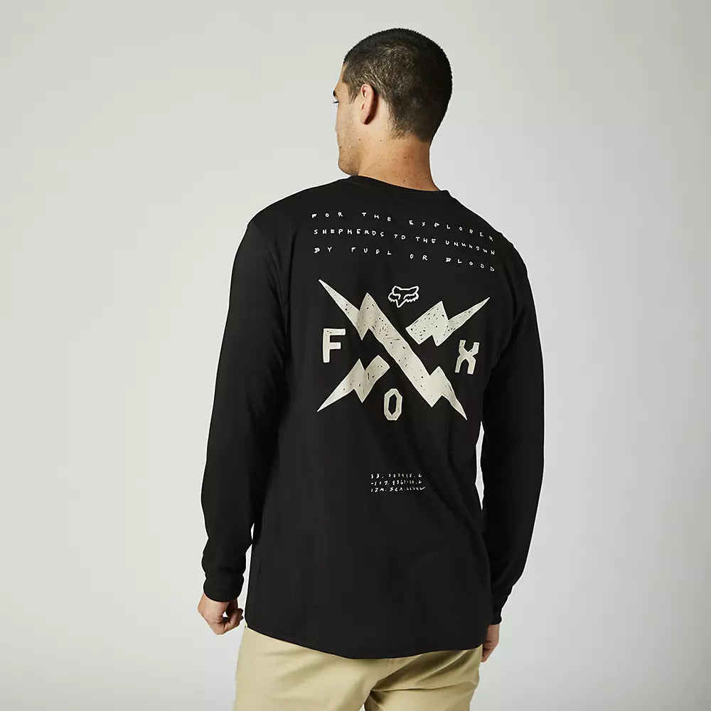 FOX Calibrated Long Sleeve Black Tech Tee