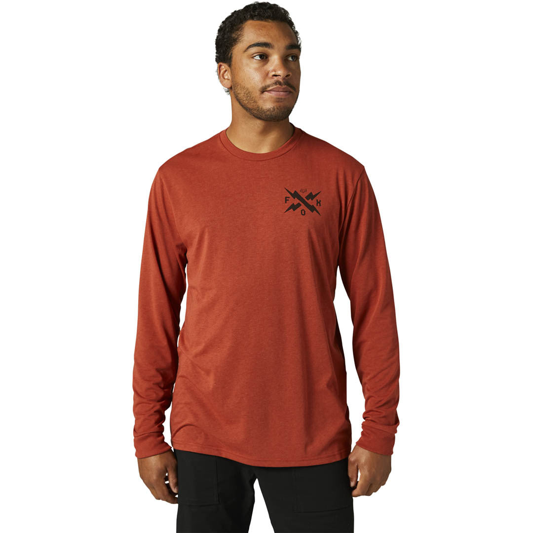 FOX Calibrated Long Sleeve Black Tech Tee