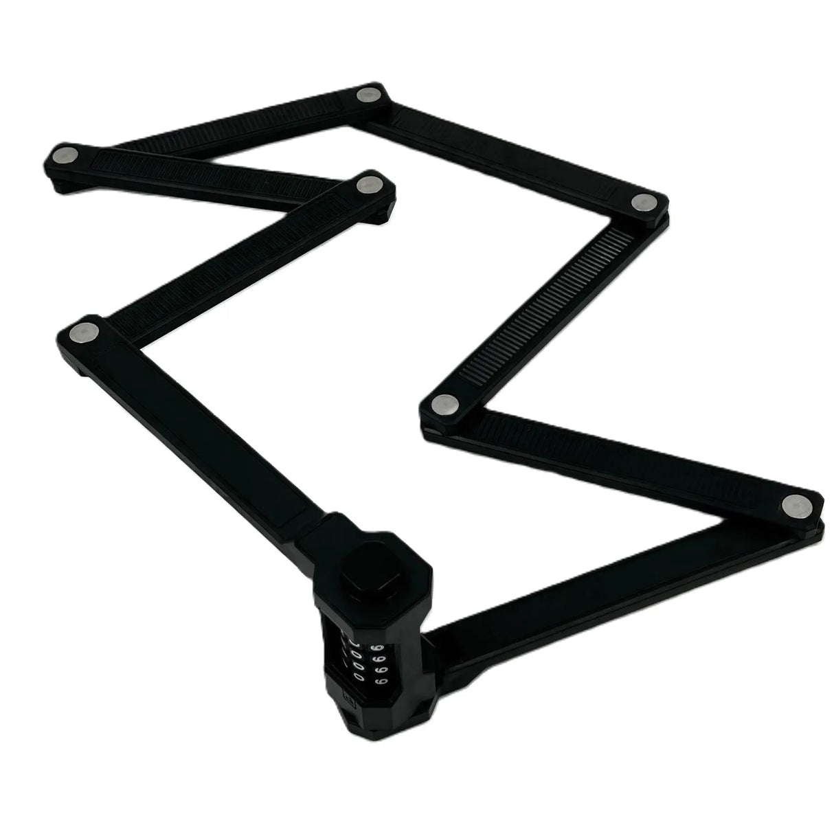 Jetblack Combo Folding Lock 1200mm Reset 4-digit