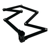 Jetblack Combo Folding Lock 1200mm Reset 4-digit