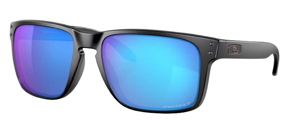 Oakley Holbrook XL - Matte Black with Prizm Sapphire Polarized Lens