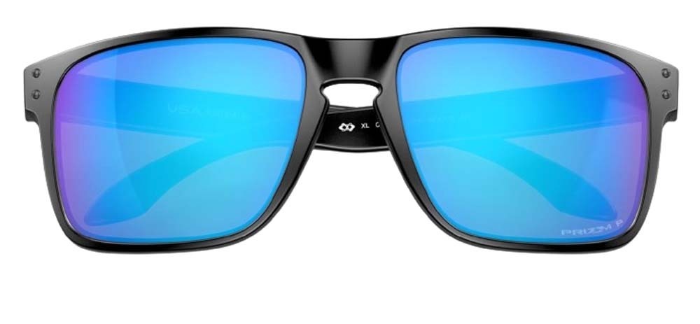 Oakley Holbrook XL - Matte Black with Prizm Sapphire Polarized Lens