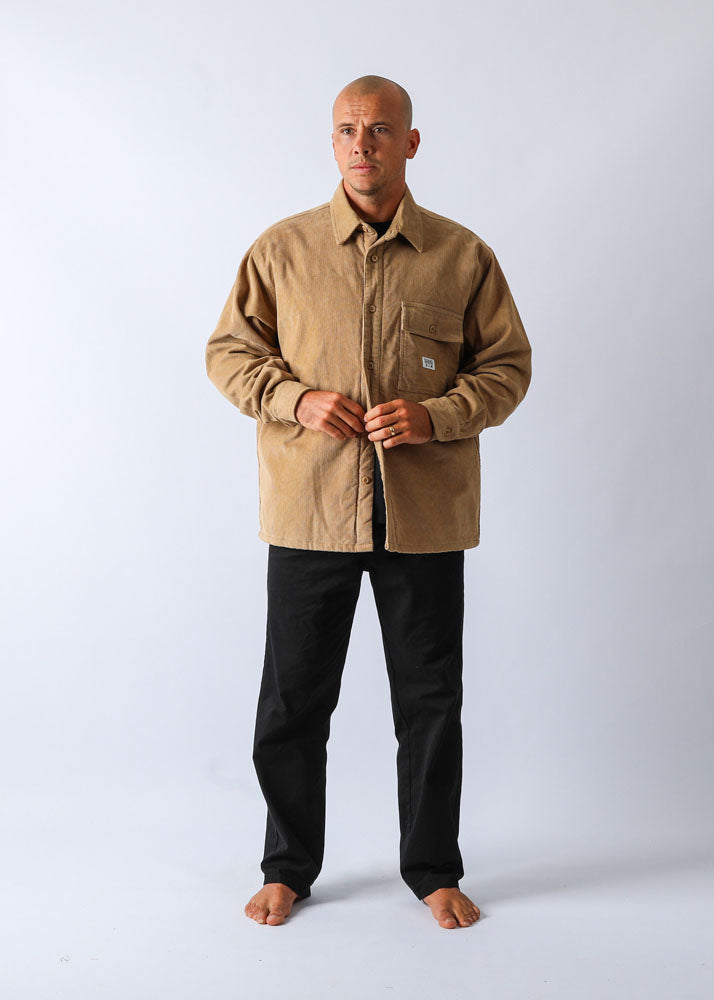 Rivvia Projects Off Track Quilted Long Sleeve Shirt