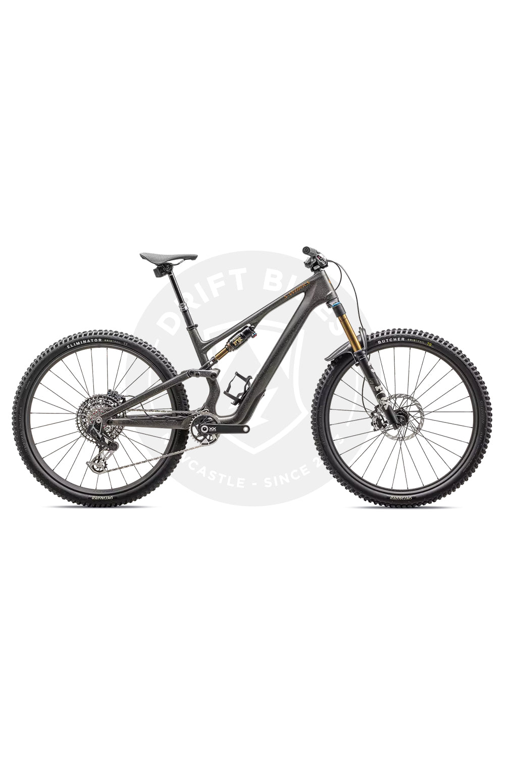 s works mountainbike Specialized S-WORKS STUMPJUMPER 15 Mountain Bike – Drift Bikes shields high It is purpose built Color:Gloss Smoke/Cool Grey Shop Rose Pro Flat