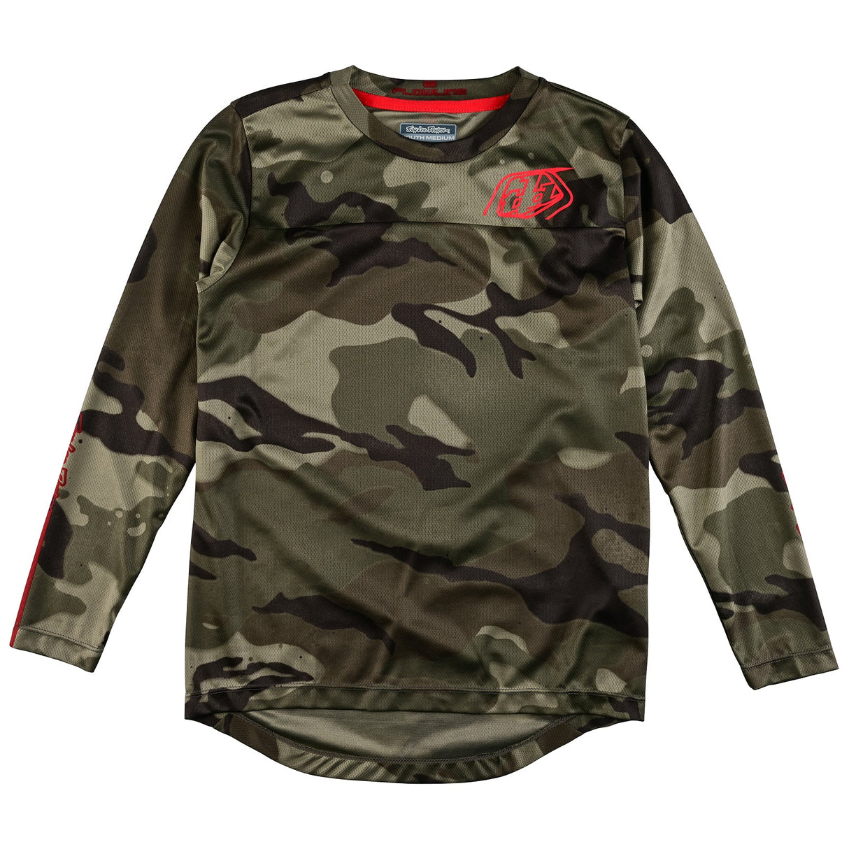 Troy Lee Designs 2024 Flowline Long Sleeve YOUTH Jersey