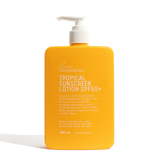 WE ARE FEEL GOOD SUNSCREEN LOTION SPF 50+ 400ML