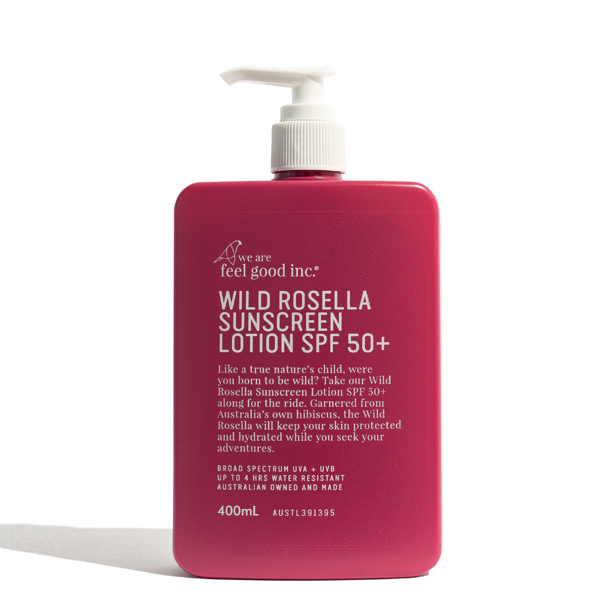 WE ARE FEEL GOOD SUNSCREEN LOTION SPF 50+ 400ML