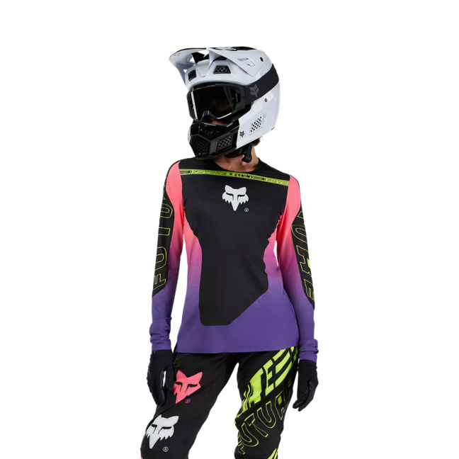 FOX RACING 2025 Womens Flexair Long Sleeve Elevated jersey