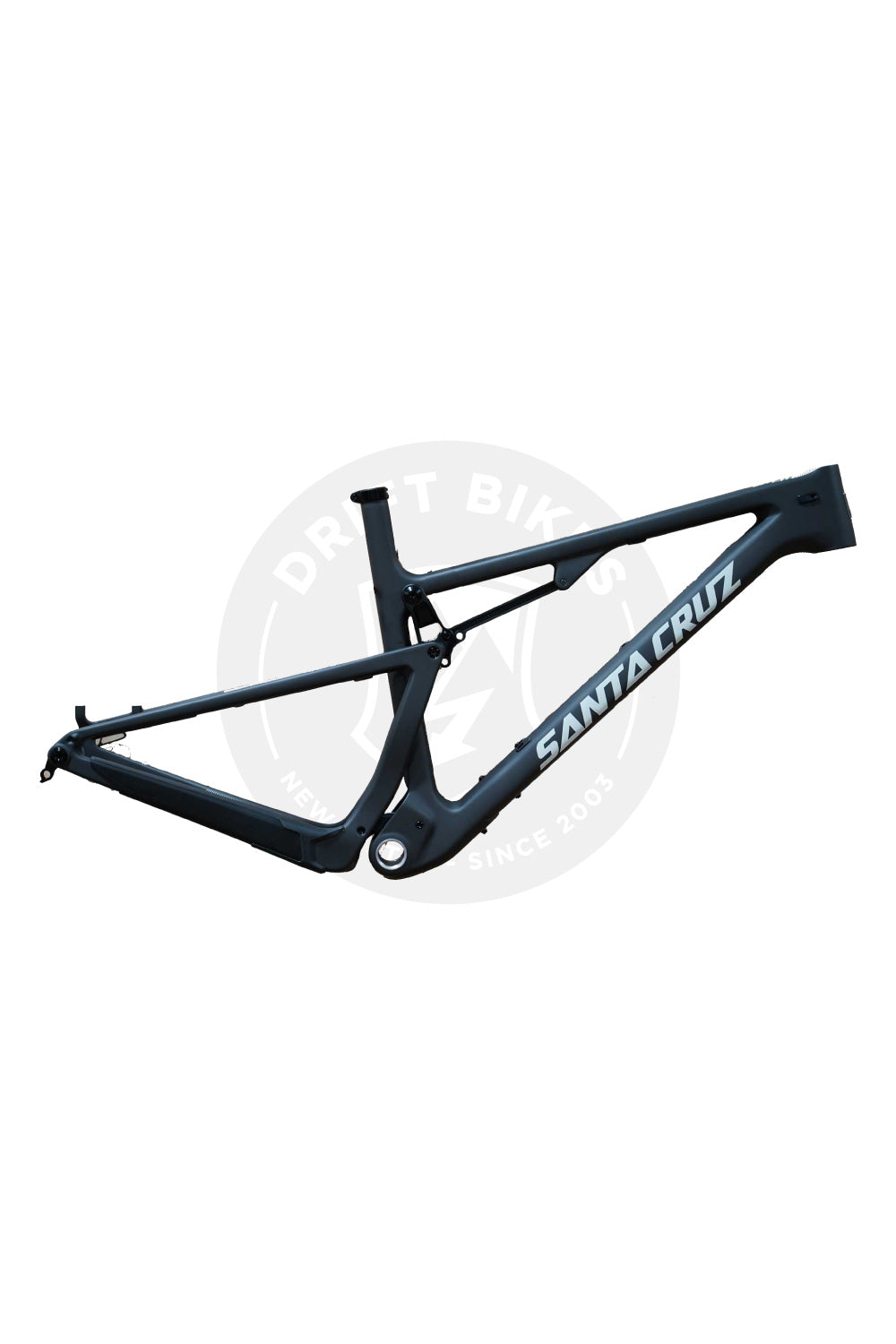 SANTA CRUZ 19 BLUR CC 29 FRAME ONLY (NO SHOCK) MATTE CARBON BLACK, LARGE