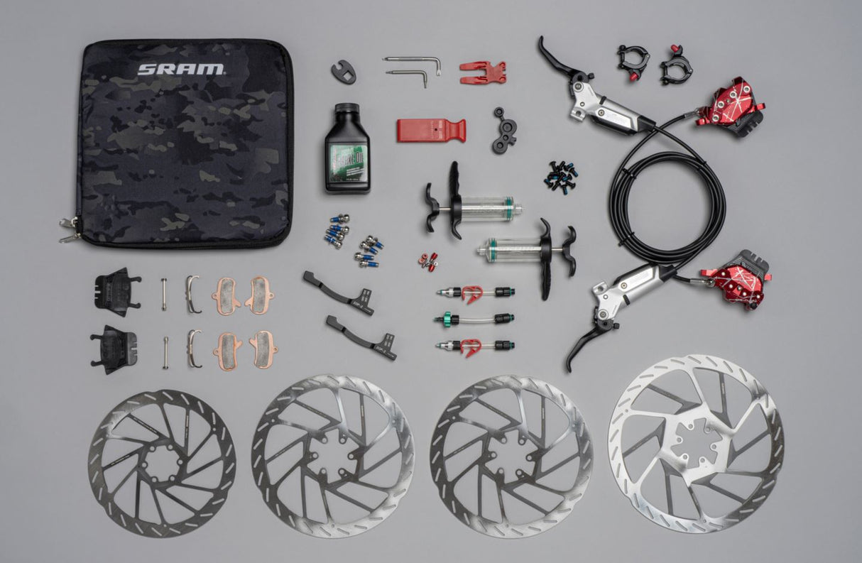 SRAM Maven Ultimate Splash Red Disc Expert Kit