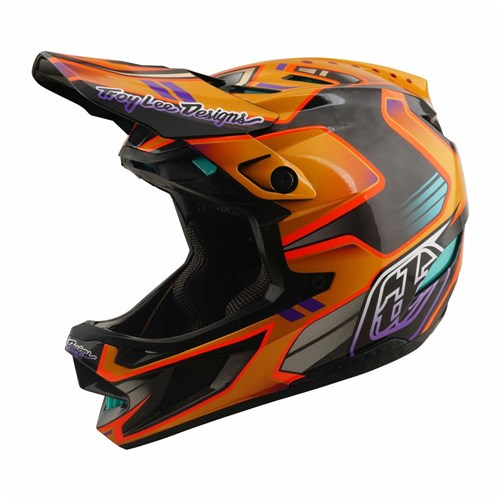 Troy Lee Designs 26.1 D4 Composite Fullface Mips MTB Helmet Crest