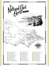 The Quest Map National Parks Scratch Map