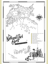 The Quest Map National Parks Scratch Map