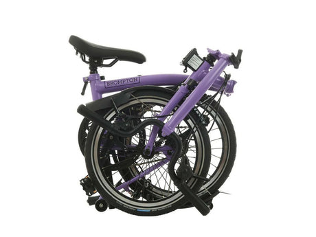 BROMPTON C-Line Mid Bar Explore 6 Speed Lilac