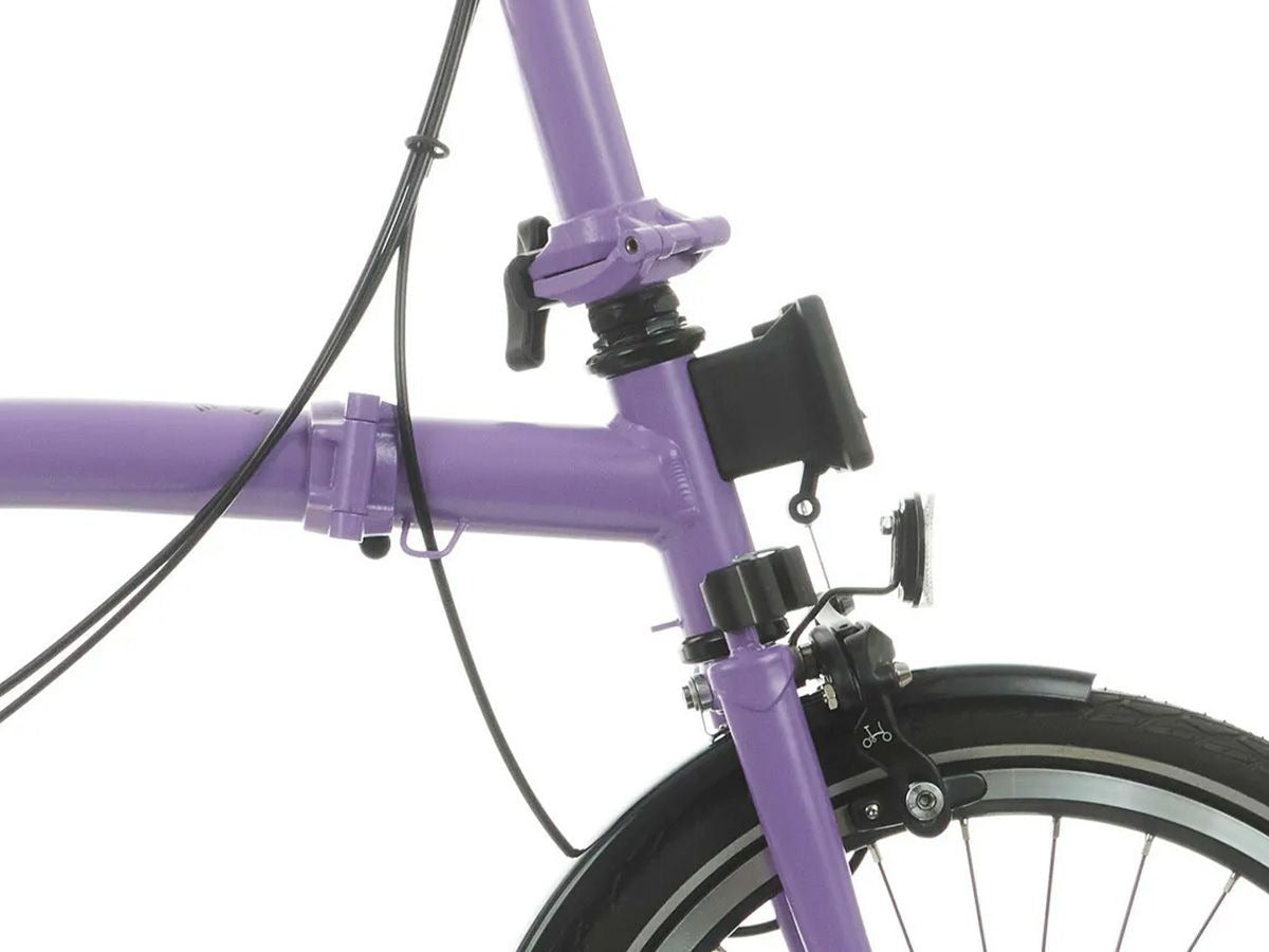 BROMPTON C-Line Mid Bar Explore 6 Speed Lilac