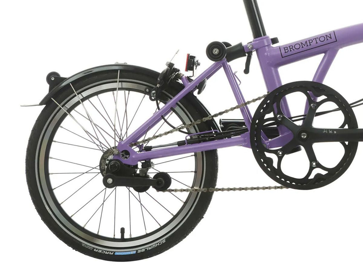 BROMPTON C-Line Mid Bar Explore 6 Speed Lilac